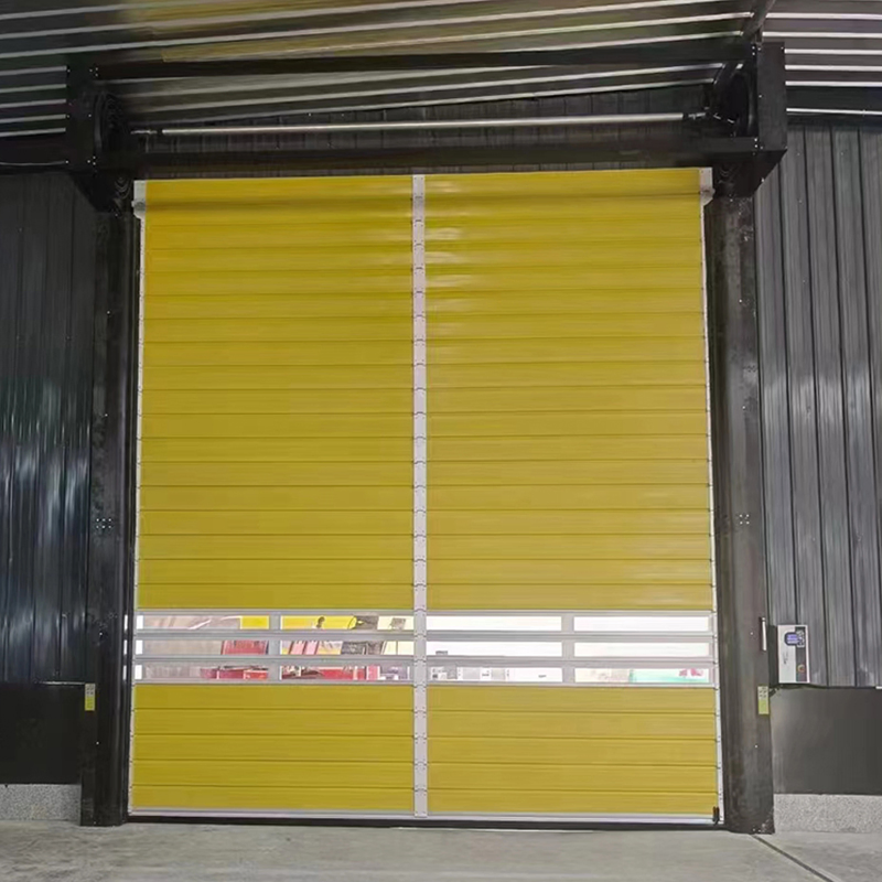 China Manufacture Automatic Interior Aluminum Alloy Custom Made Internal Security Quick Spiral Door