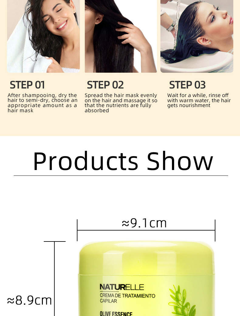 Avocado Essence Smooth Hair Mask Treatment