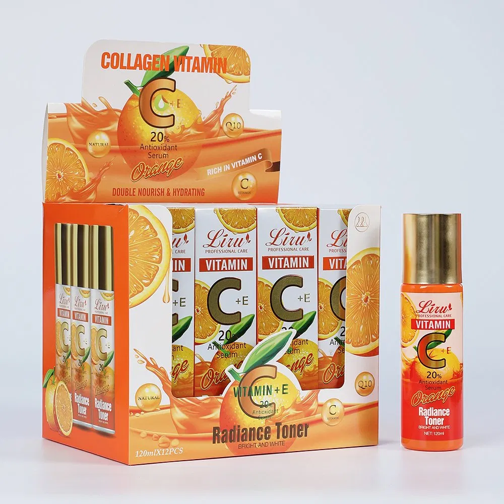 Vitamin C Facial Skin Toner Moisturizing Brightening Pore Tightening Whitening Face Toner