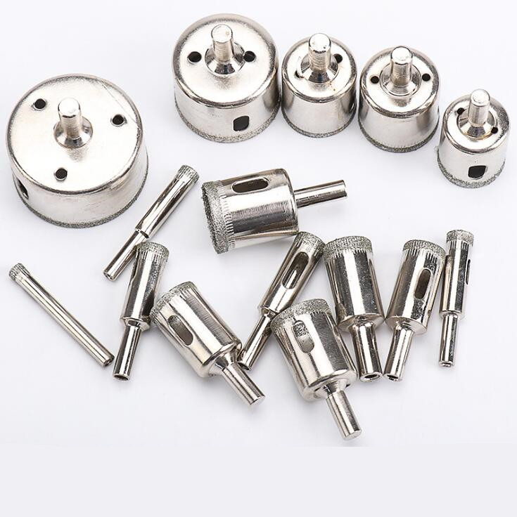 Hand Tools Alloy Hole Opener Diamond Core Glass Drilling Tools