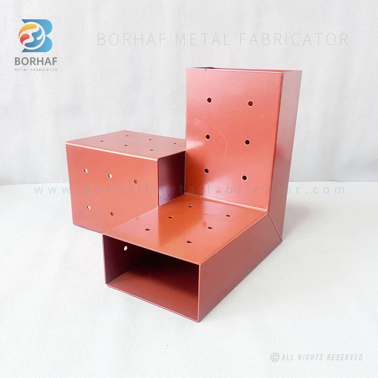 Industrial Galvanized Steel Powder Coated Gazebo Frame Brackets Supports
