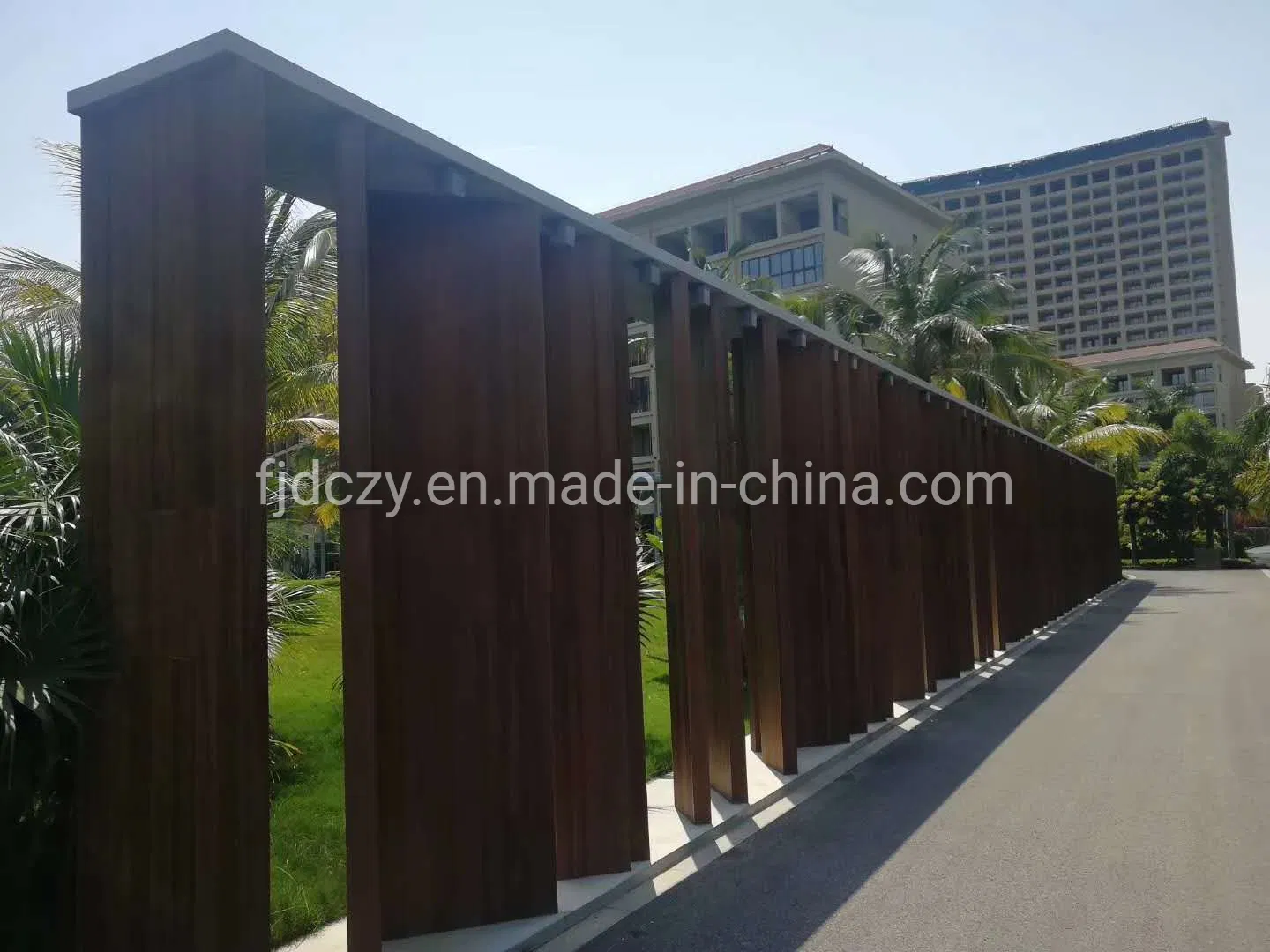 Anti-Termite Outdoor Bamboo Construction Material Railling Bamboo Siding Bamboo Panel