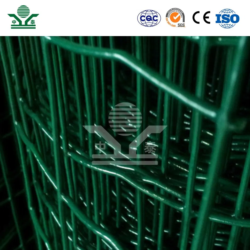 Zhongtai Plastic Coated Dutch Fence China Manufacturing Stadium Fence Wire Mesh 2X3 Inch Dutch Perimeter Fencing