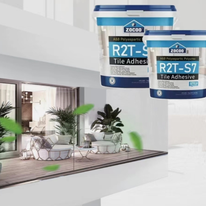 Innovative Reactive Resin Modern Ceramic Tile Big Slabs Installation Polyurea Tile Adhesive