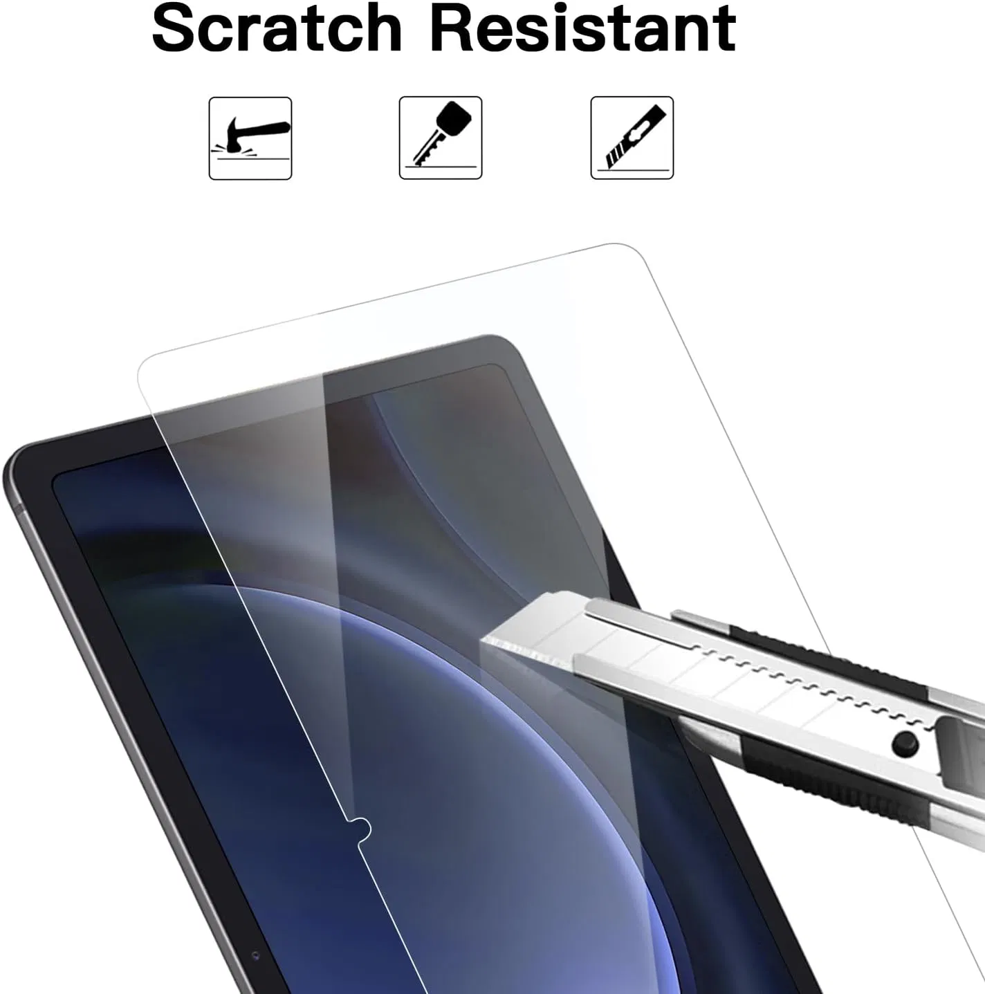 Защитное стекло для Samsung Galaxy Tab S9 Fe Plus