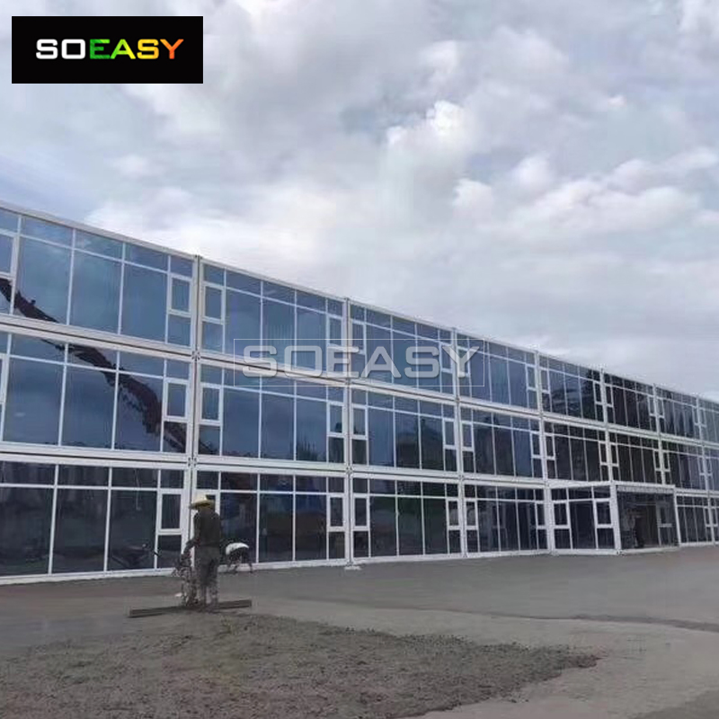 Factory Price Hotel Labor House Folding Foldable Mobile Homes Flat Pack Container Cabin