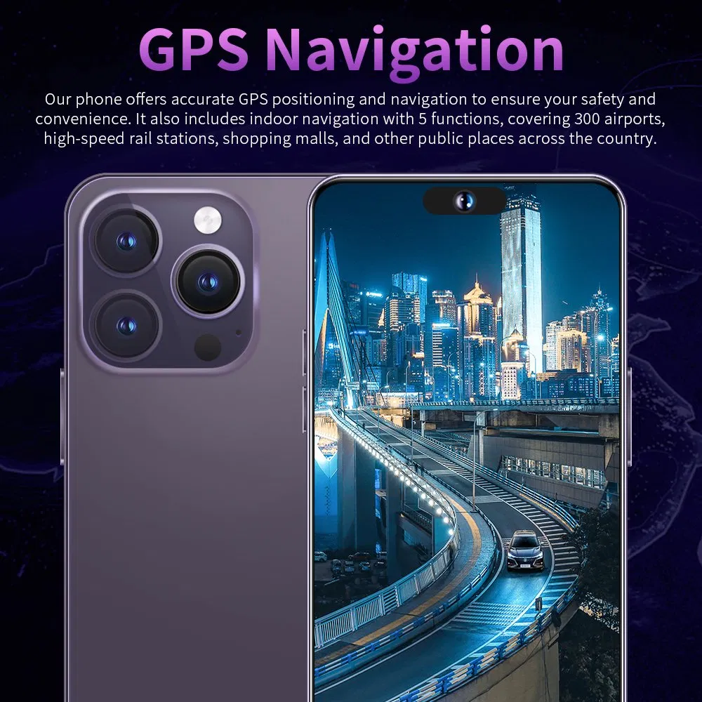 Смартфон I14 PRO Max 5G, 7.3", 108 МП, 8000 мАч