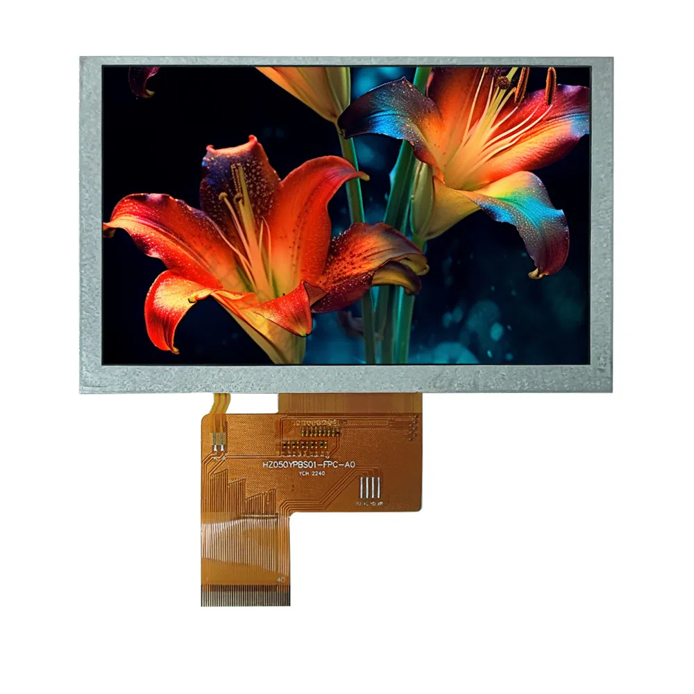 5-дюймовый TFT LCD модуль 800x480 для рекламных дисплеев