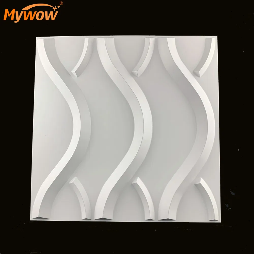 50X50cm 3D PVC Wall Panel for KTV & Hotal Wall Decor