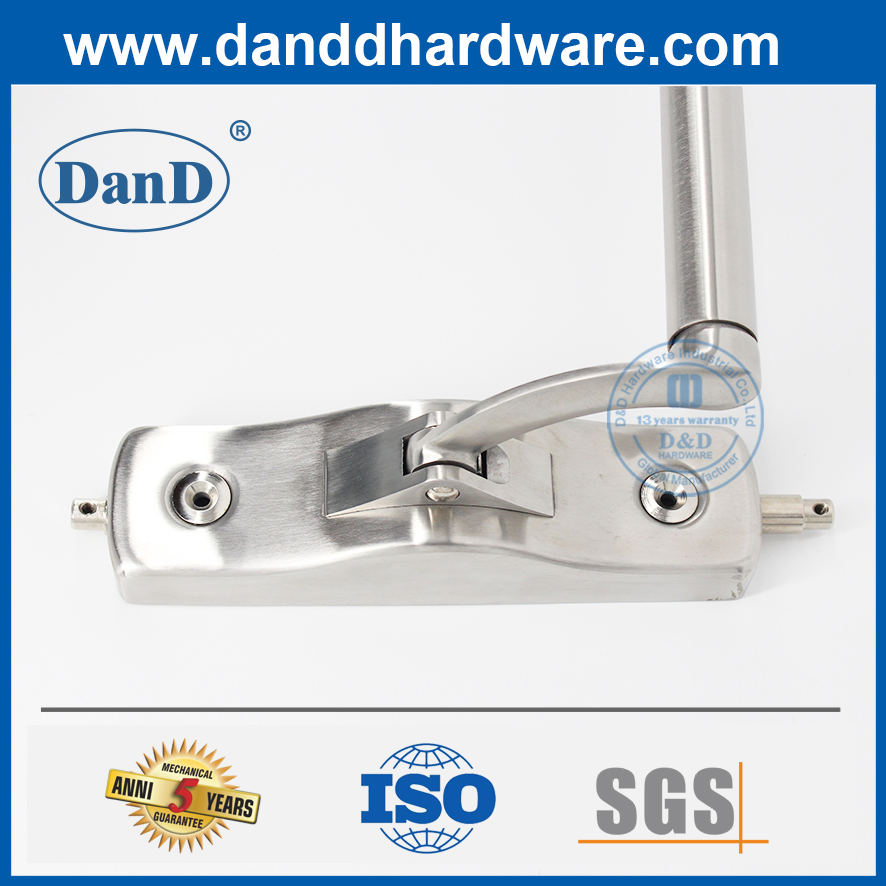 SS304 European Fire Escape Door Handle Cross Bar Length Panic Exit Lock