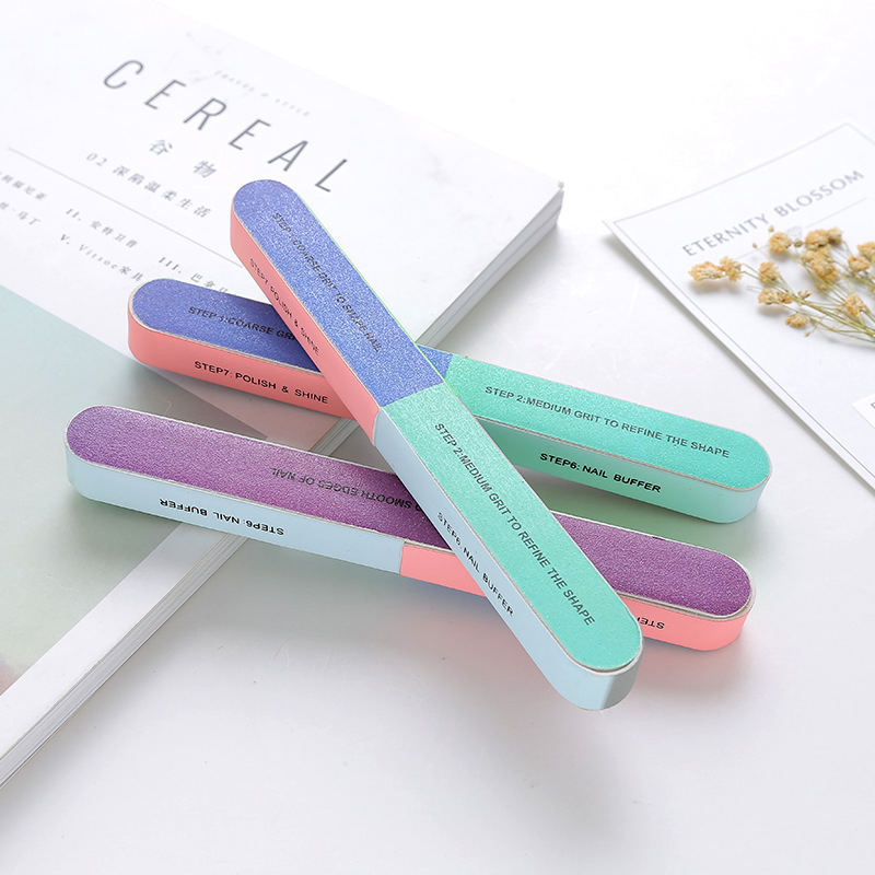 Grit Double Sided Nail Files for Acrylic DIP Nail Files