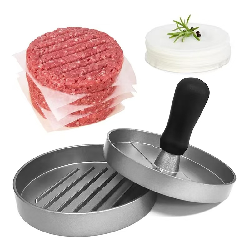 Premium Nonstick Meat Press & Hamburger Maker for Family Meals