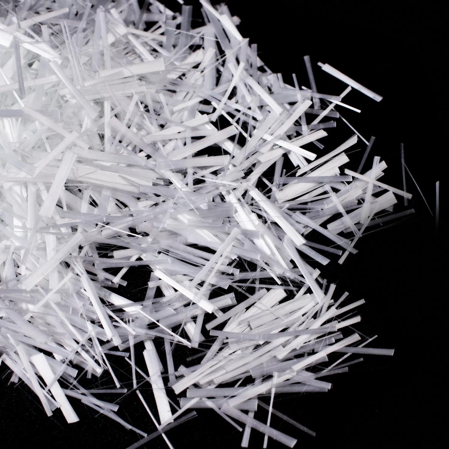 White Microfiber Polypropylene Fiber Monofilament for Engineering Projects