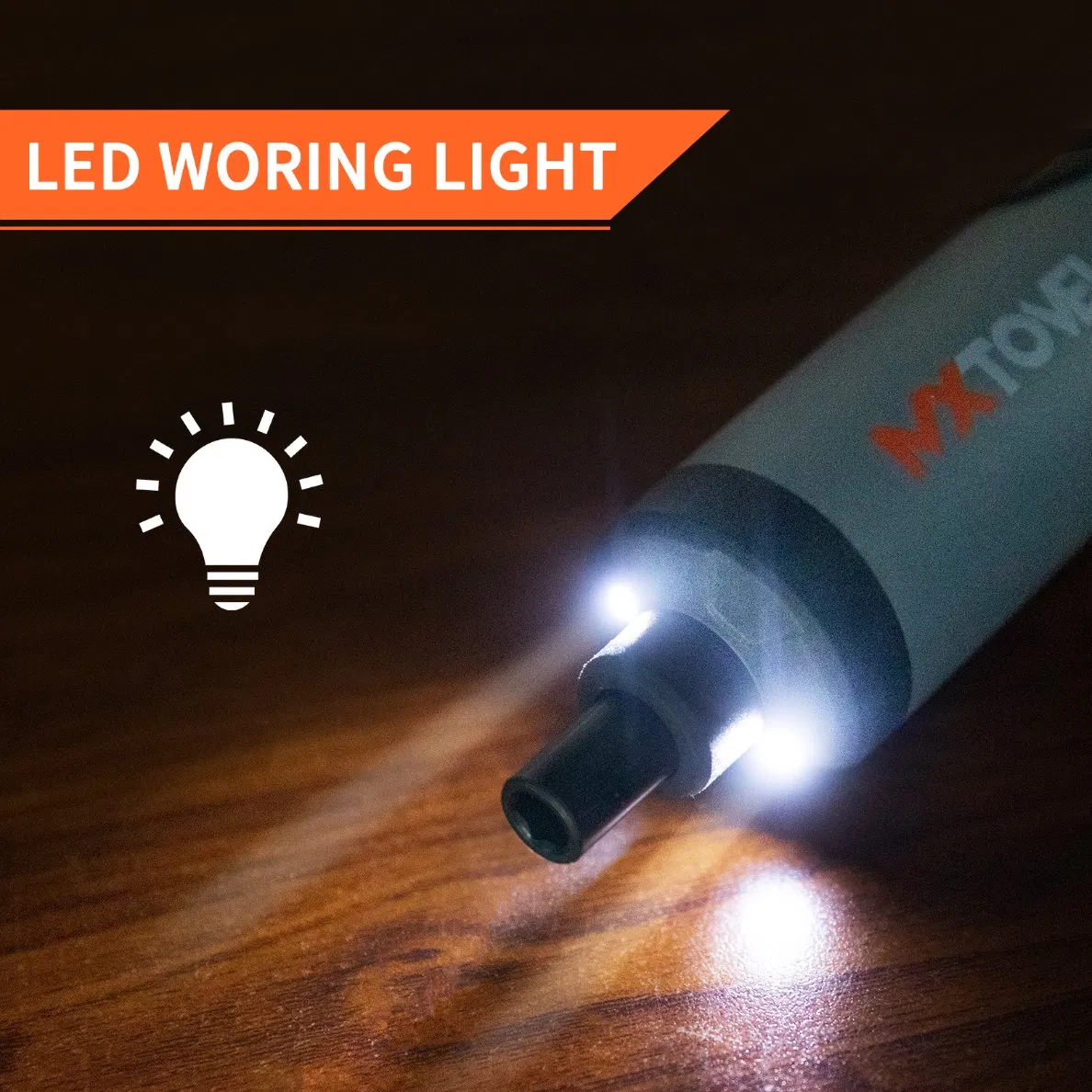 Аккумуляторная отвертка Mxtovel 4V с Li-ion аккумулятором