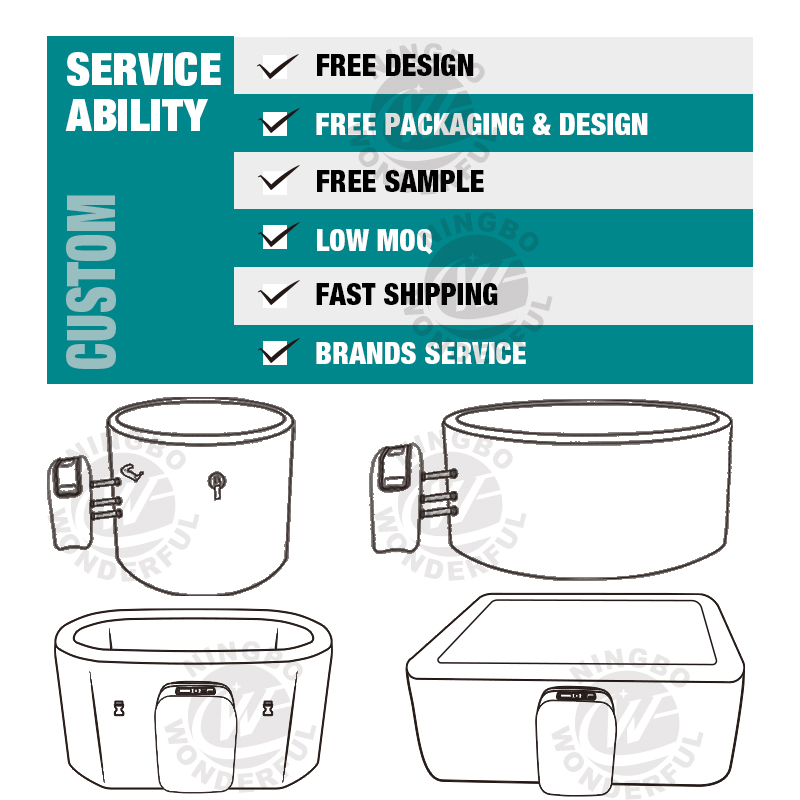 Inflatable Indoor Single Person SPA Hot Tub with Massage Heating