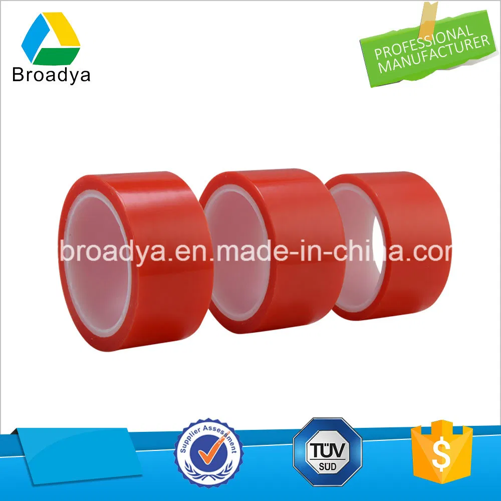 Glassine Release Paper Double Sided Transparent Pet Adhesive Tape (BY6982G)