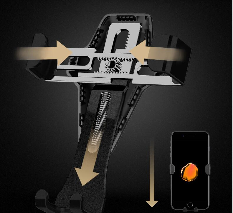 Adjustable Magnet Car Accrssories Mobile Cell Phone Holder Stander