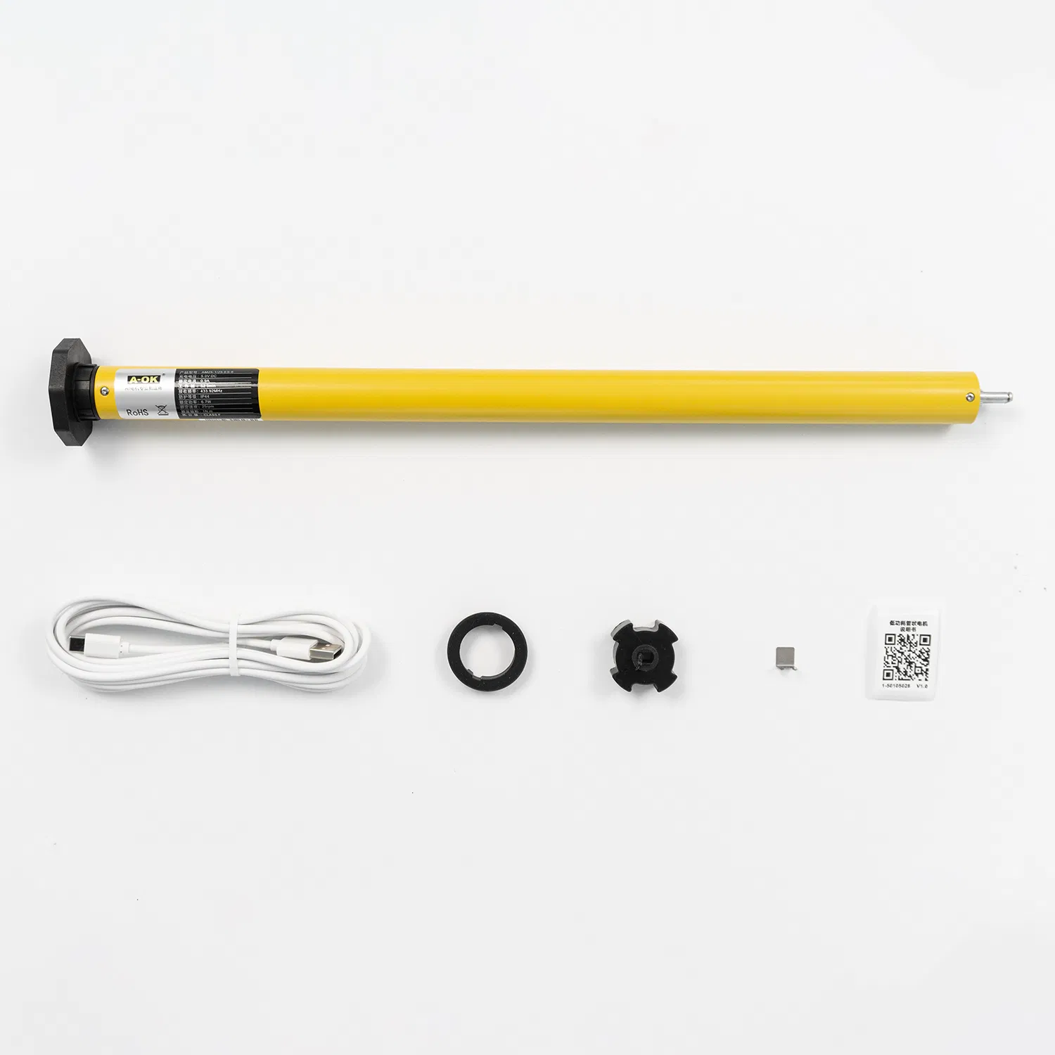 Tubular DC Motor for Energy-Efficient Motorized Blind Components
