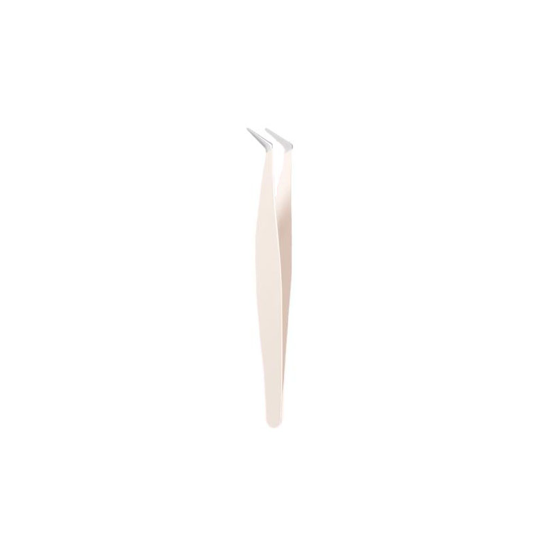 Multicolor Tweezers with Mirror Case Precision Beauty Tasks Makeup Tool