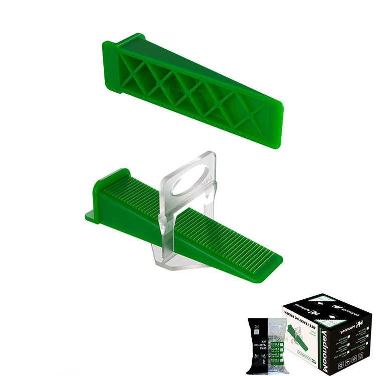 Plastic Tiling Evel Floor Tile Wedges Clips Tile Leveling System
