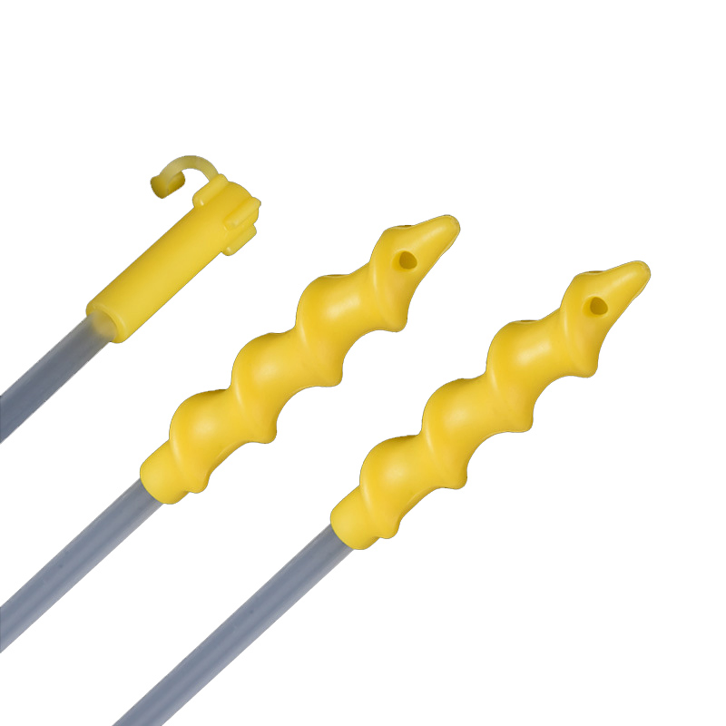 Disposable Pig Artificial Insemination Spiral Foam Tip Catheter for Sow with Handle