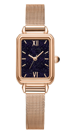 Best Modern Personalized Quartz Movement Square Shape Ladies Watch