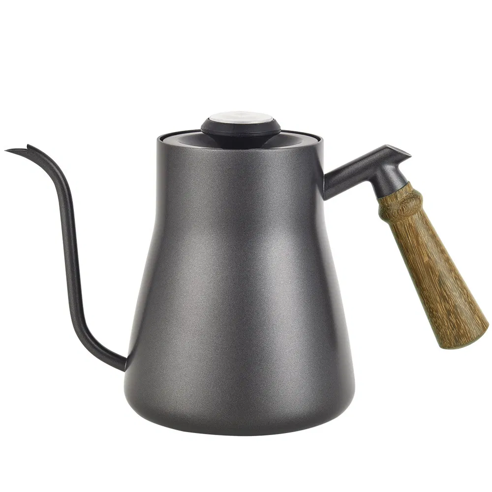 Supplier Long Spout Temperature Stainless Steel Coffee Pot for Hand Drip Coffee
