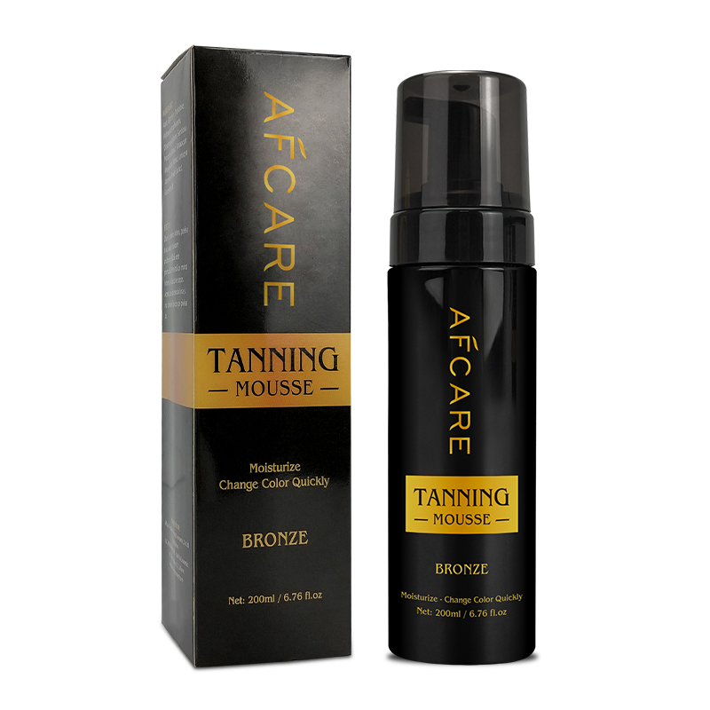 Tanning Mouse Even Skin Tone Fine Texture Moisturize Change Color Quickly Bronze