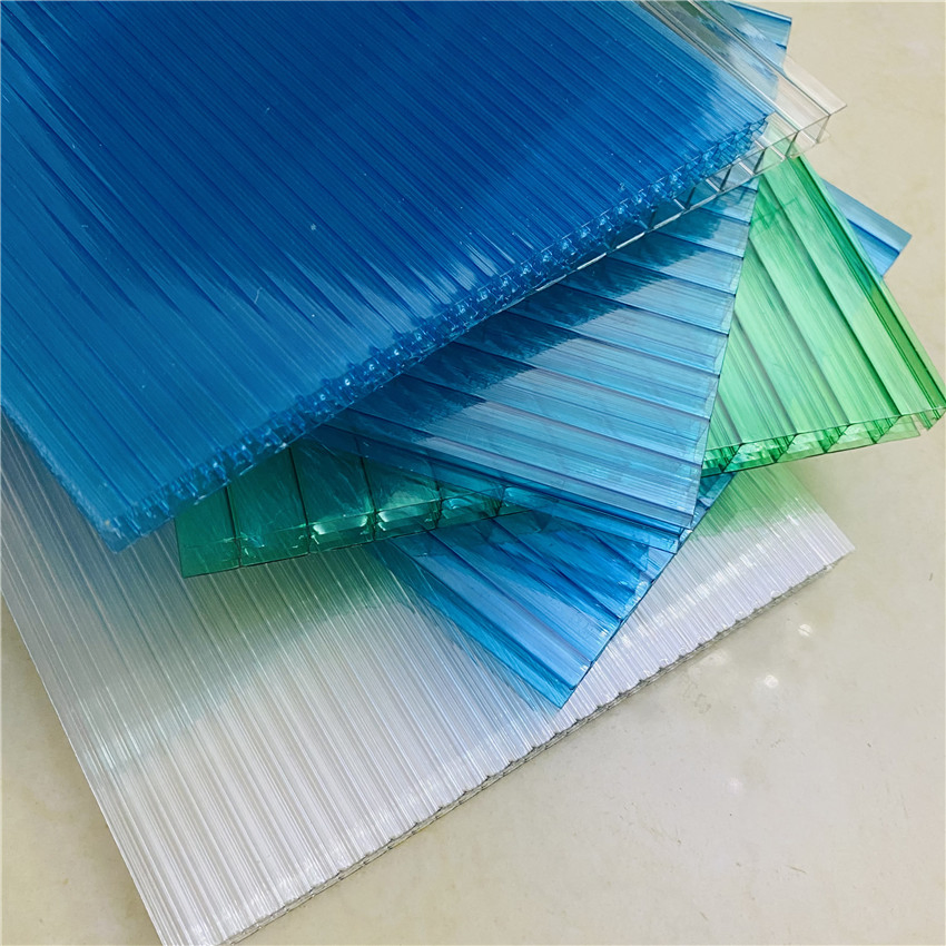 Plastic Hollow PC Polycarbonate Sheet Honeycomb Panels for Awning Roof