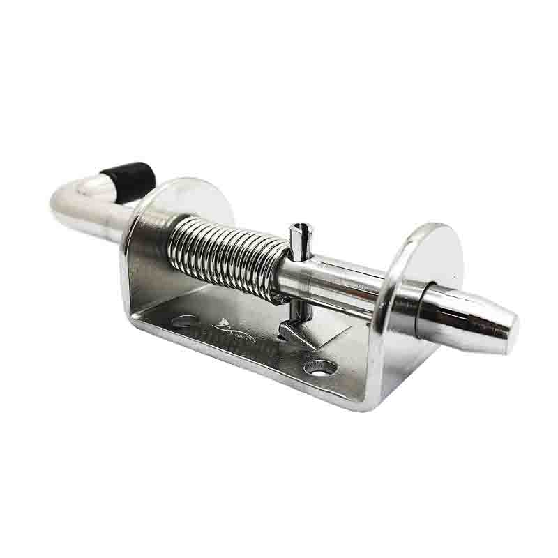 Adjustable Stainless Steel Sliding Door Gate Spring Loaded Bolt Latch