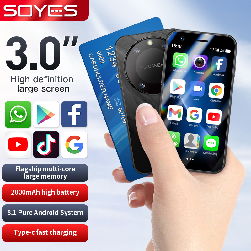 Soyes F8 PRO Max 3G Spec China Android Mobile Cell Handy Phone Bluetooth 4.0 1GB+16GB