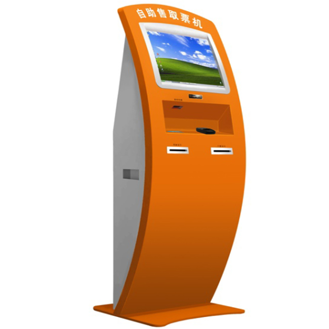 China Manufacturer Dual Screen Kiosk with Payment Function and Good Price