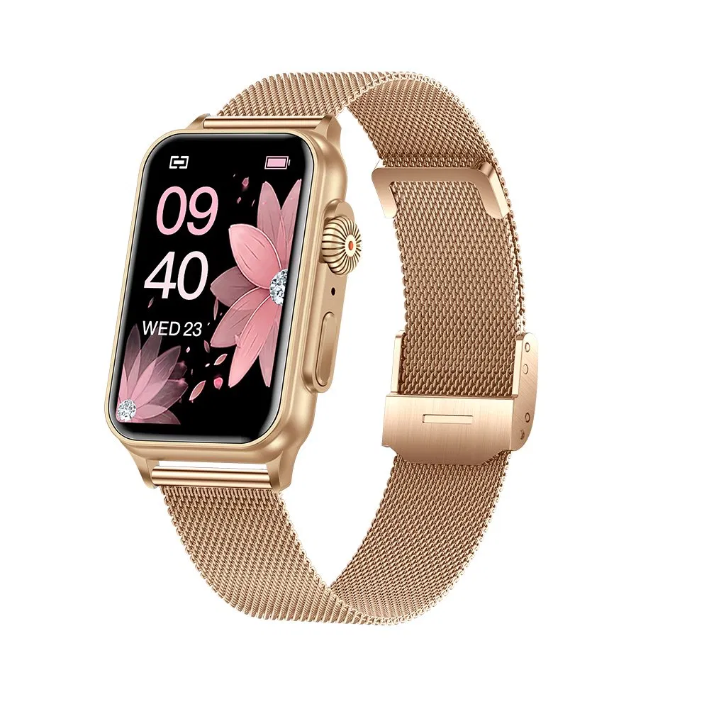 Умные часы H23 с браслетом для звонков, нержавеющая сталь