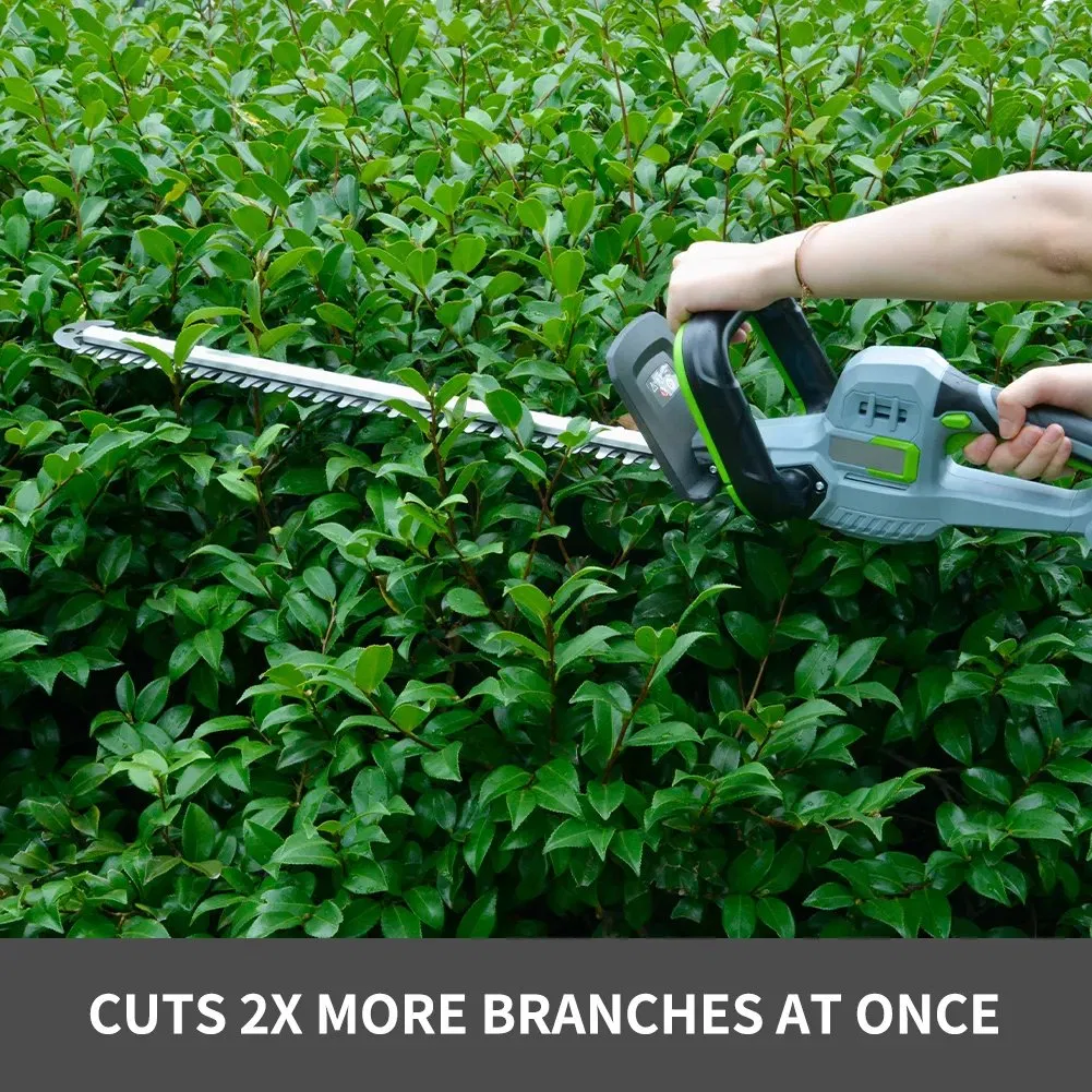 Lightweight Cordless Hedge Trimmer with Adjustable Cutting Length