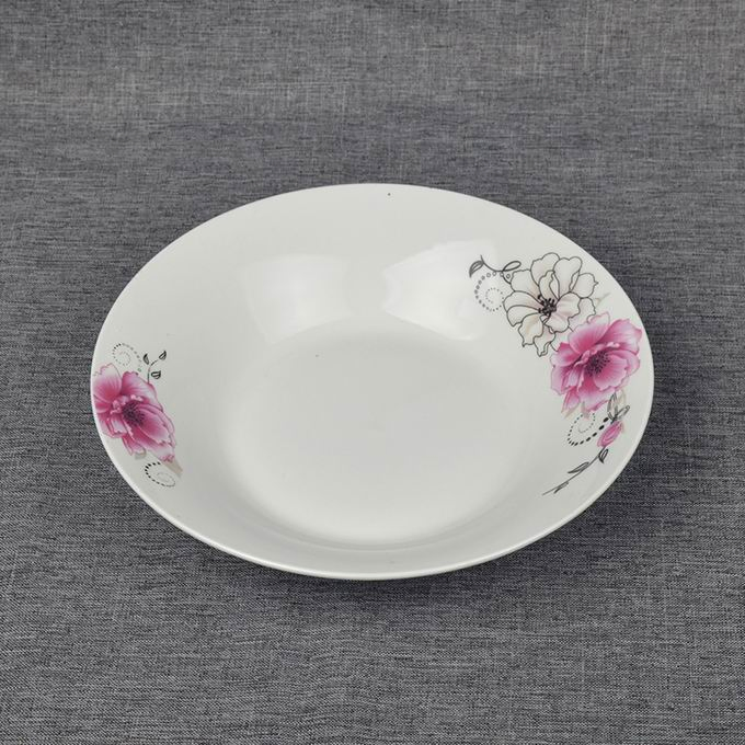 8"Soup Plate with Cheap Decal Porcelainware Ceramics Tableware