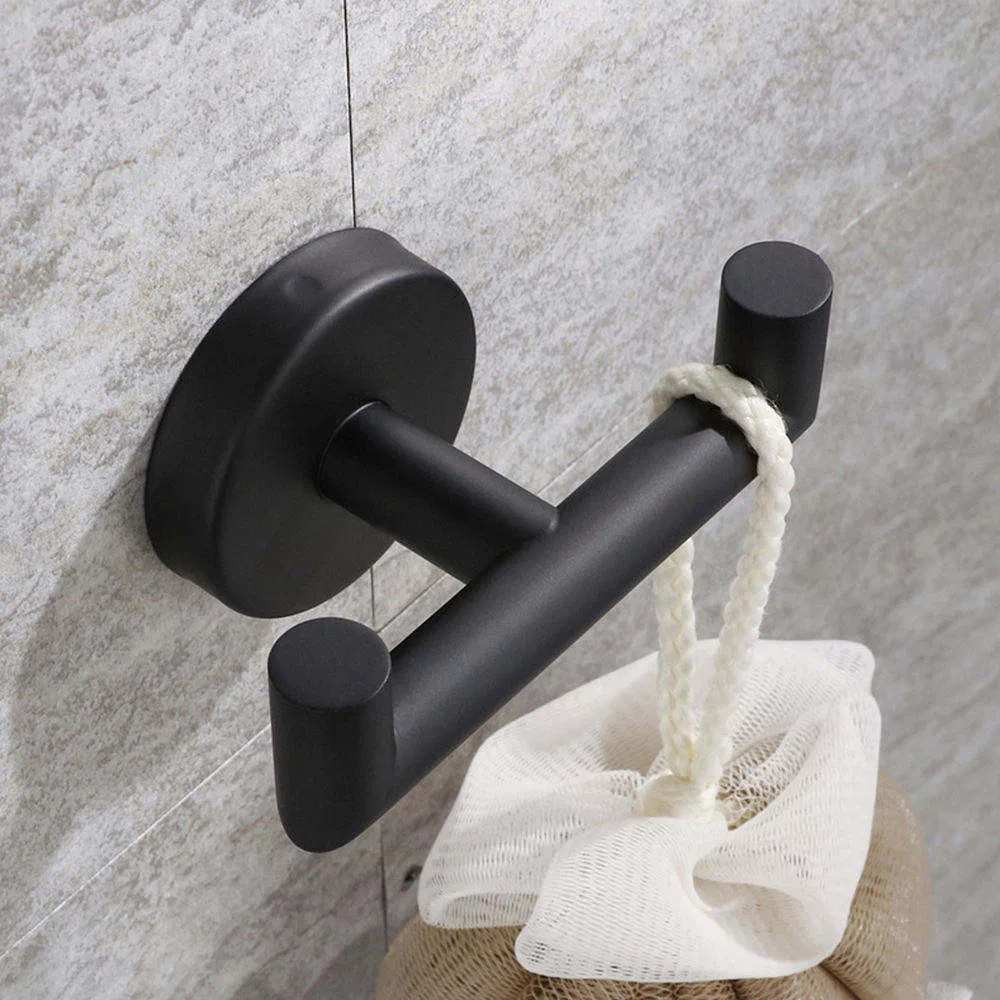 Stainless Steel Hanger Robe Key Hook for Bathroom Kitchen Wall Mounted