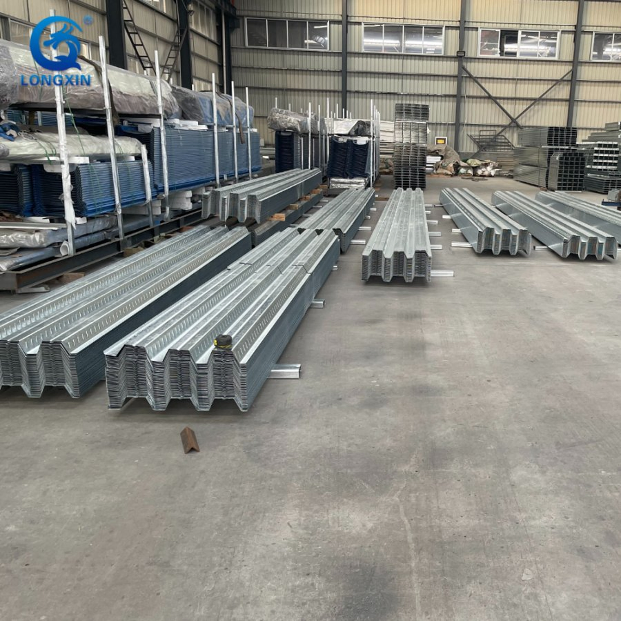 Certified Galvanized Corrugated Steel Floor Decking Sheet Cutting Welding