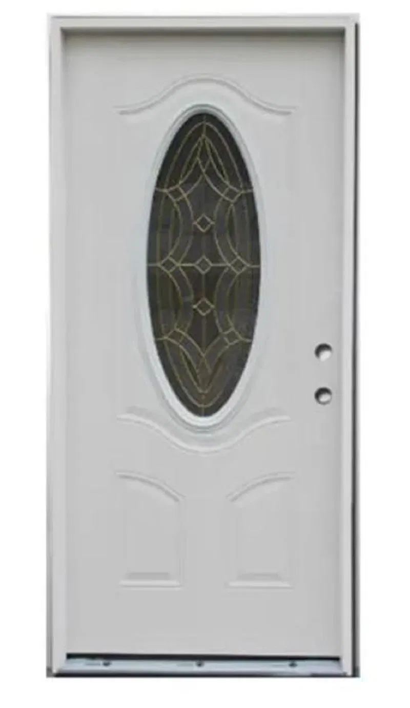 Security Glass Sliding Wooden Steel PVC Wood Interior Garage Entrance Door