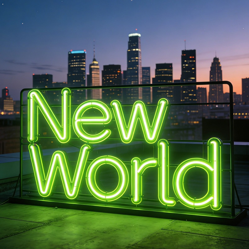 Factory Direct Free Standing Neon Sign Custom Neon Letters Wedding Decor Party Light Marquee Numbers