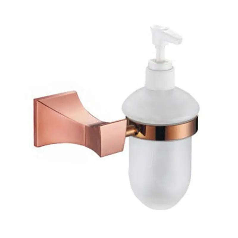 Комплект аксессуаров для ванной Rose Gold, нержавеющая сталь