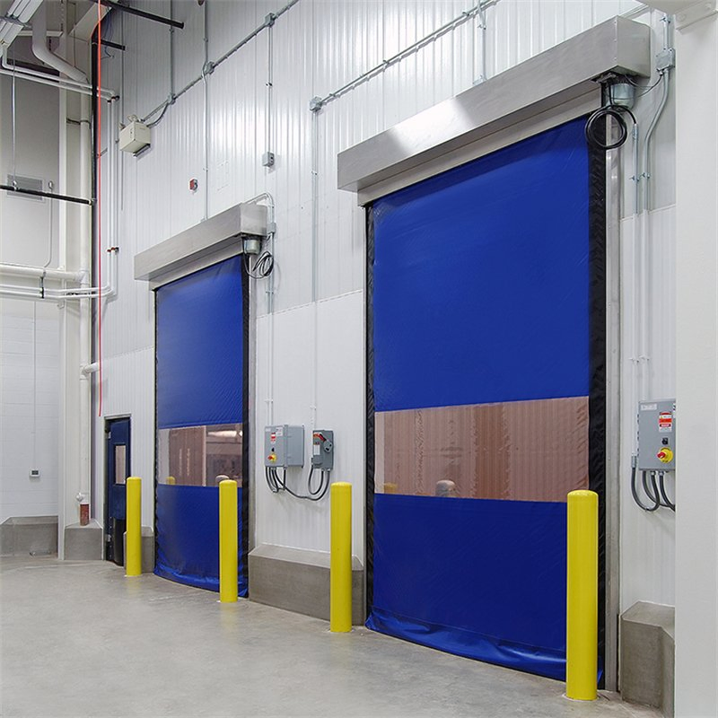 Black Automatic Clear with Motor Garage Roller Door Prices