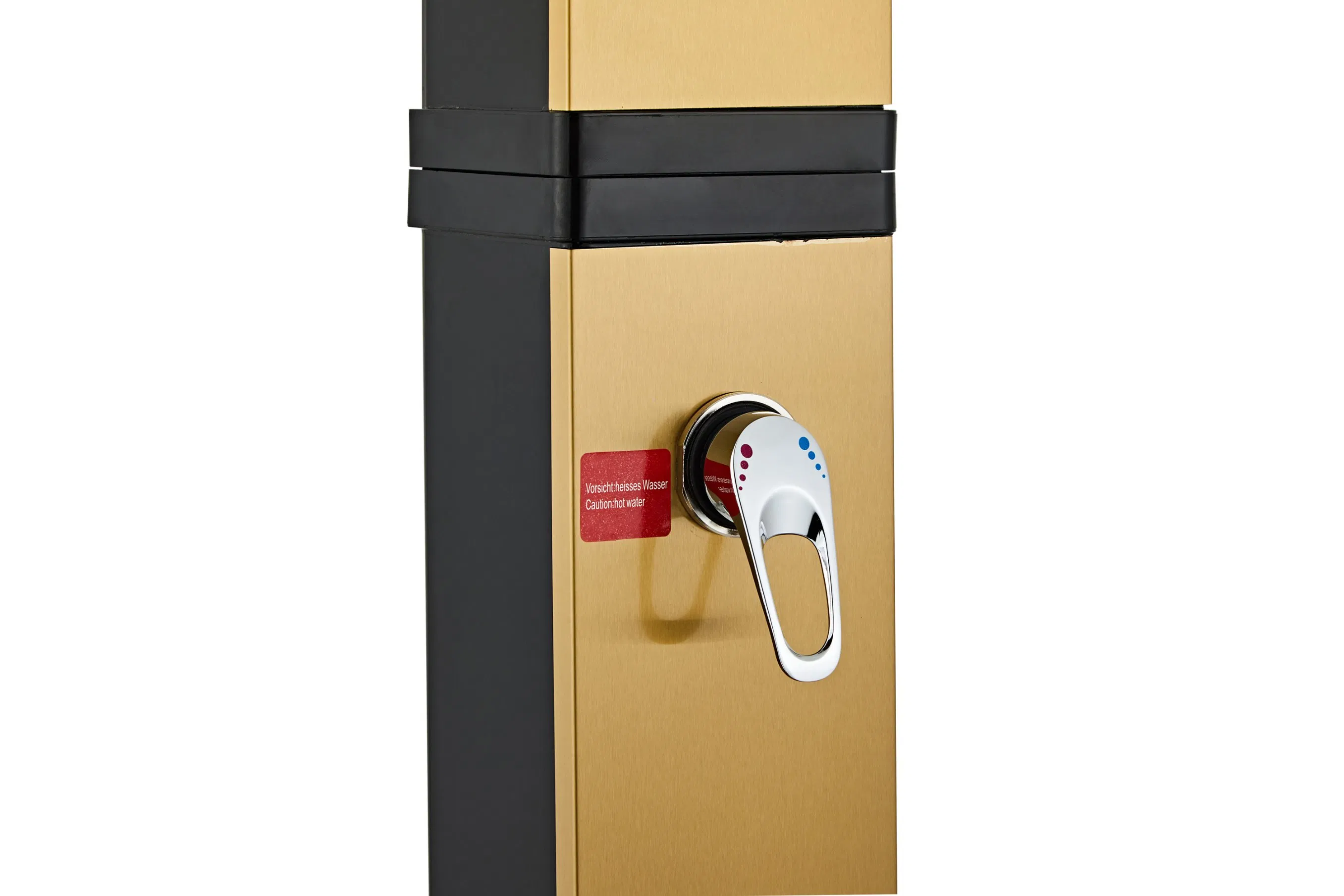 Stylish Solar-Powered Shower Column for Garden and Poolside Use