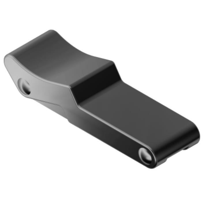 Factory Sale Marine Hardware Door Black Flexible Draw Latch Rubber Toggle Latch with Kyehole for Incubators