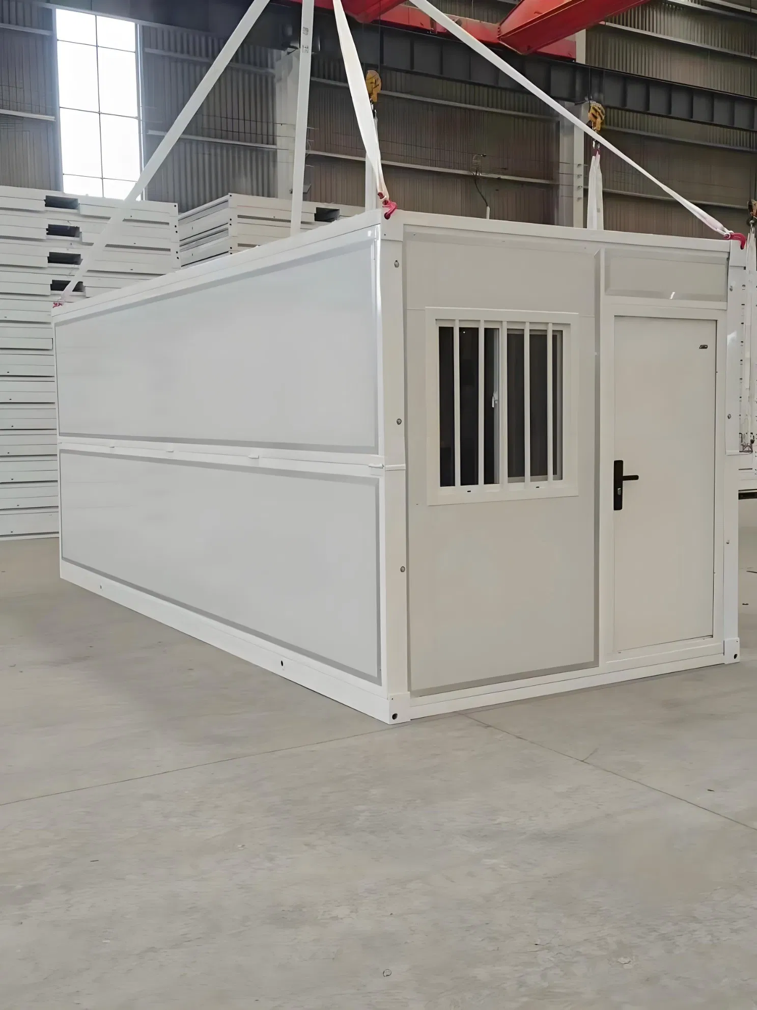 Prefab Foldable House Units Portable Site Office Container House Storage Workshop Warehouse