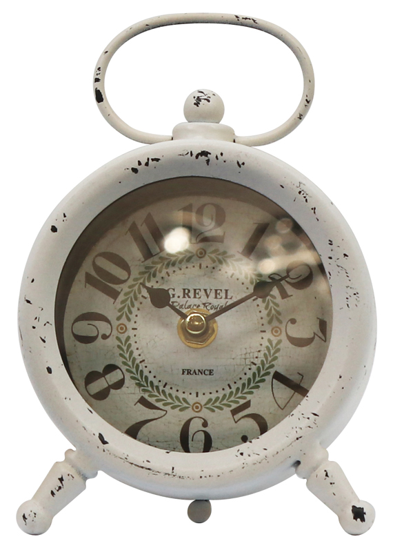 Iron Table Clock Old Fashion