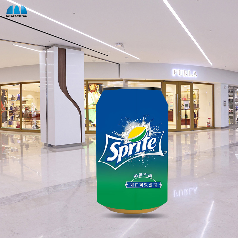 P1.86 Creative Custom Indoor/Outdoor Shop Sign LED Can Display Spherical Electronic Advertising Screen Fixed LED Display