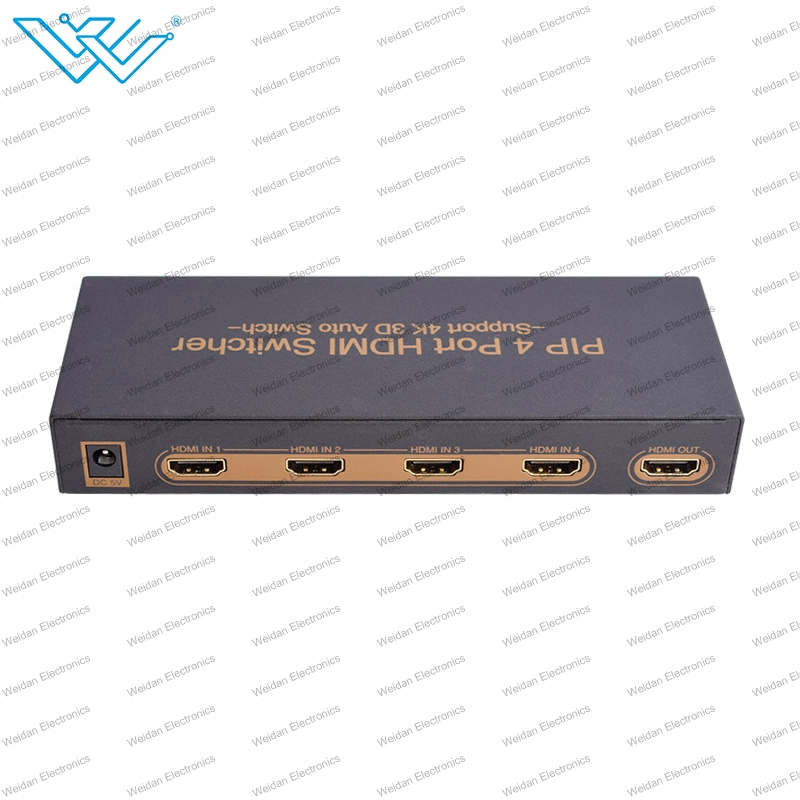 4-портовый HDMI-коммутатор 4x1 с PIP и ИК-пультом