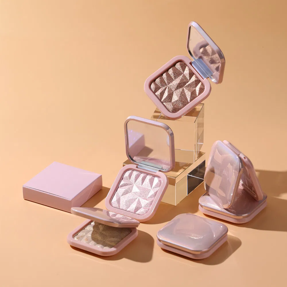 Wholesale Makeup Custom Logo Makeup Private Label Highlighter Loose Powder Pressed Highlight and Contour 8 Colors