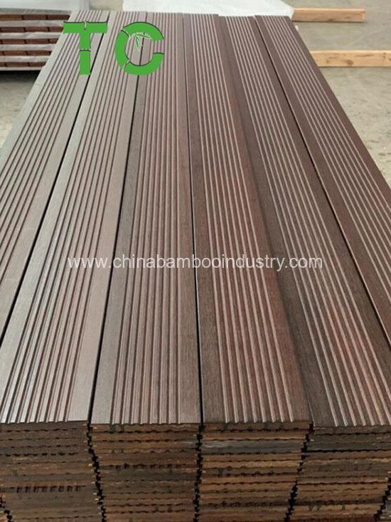 Водостойкий бамбуковый ламинат Carbonized Bamboo Decking