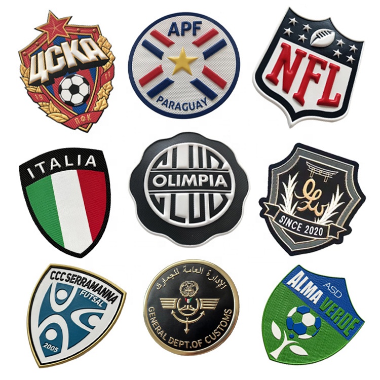 Нашивки ТПУ 3D с логотипом для одежды и аксессуаров